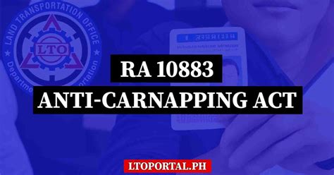 Carnapping Law Philippines .